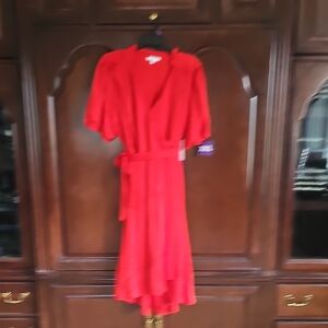 Draper James Vibrant Red Women's Dress